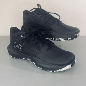 Under Armour LD7 Basketball Shoes Black Athletic Sneakers Men's 9 / Women's 10.5